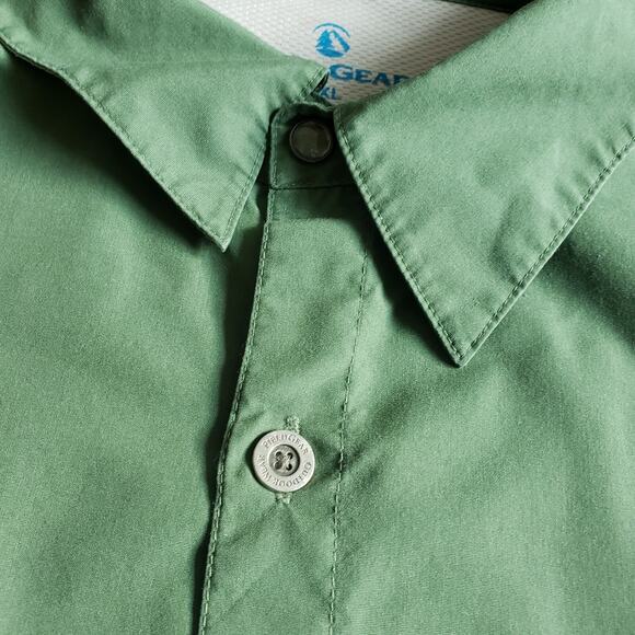 Men's Green Short Sleeve Shirt - Picture 5 of 11